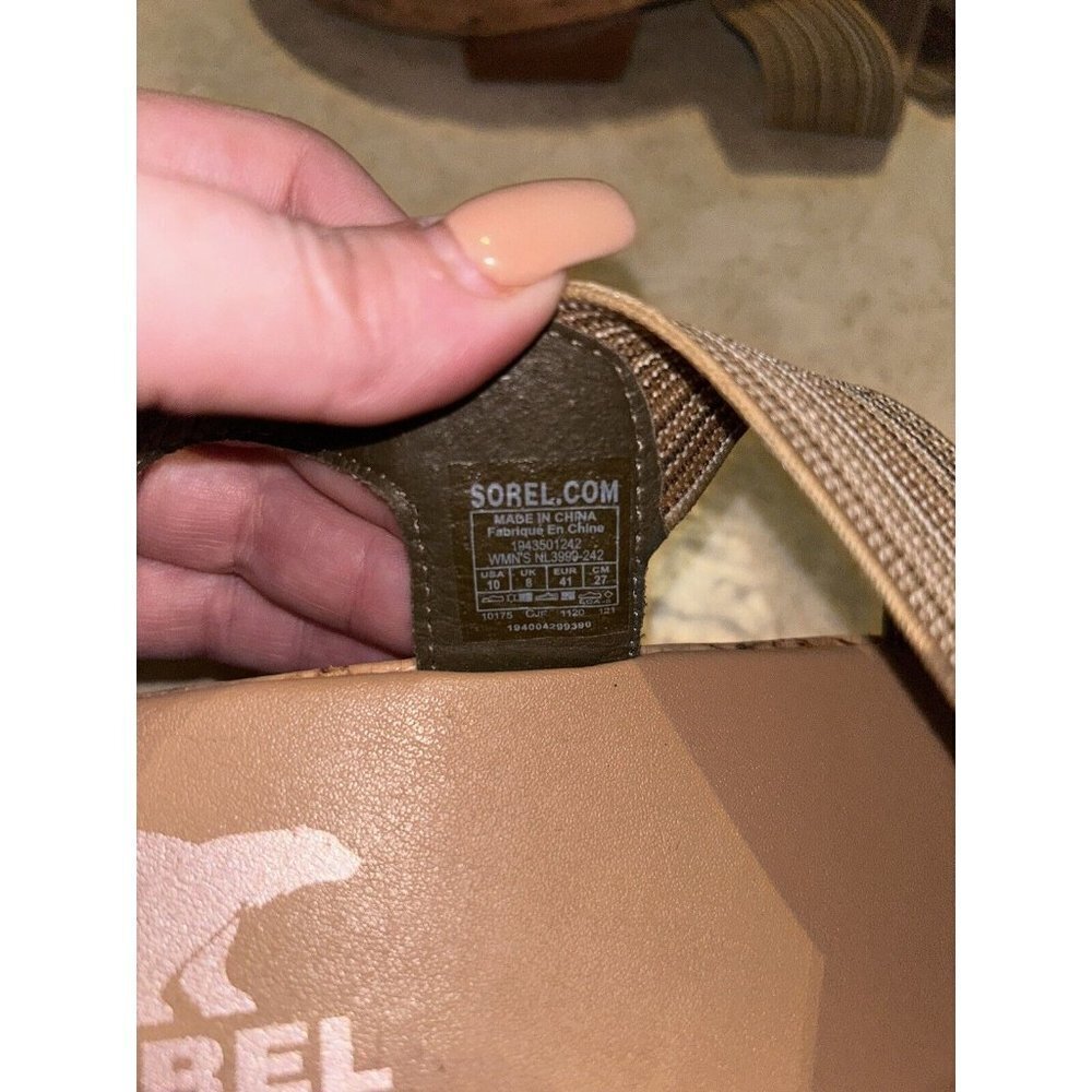 Sorel Multi Color Cameron Boho Platform Wedged Sl… - image 8